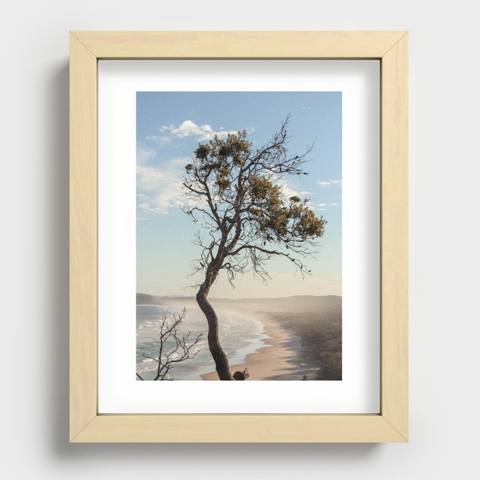Beach Views 2- Byron Bay, Australia Recessed Framed Print