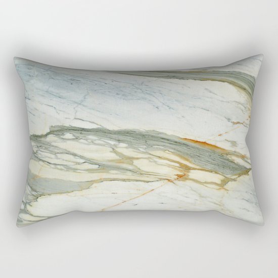 Classic Italian Marble Rectangular Pillow