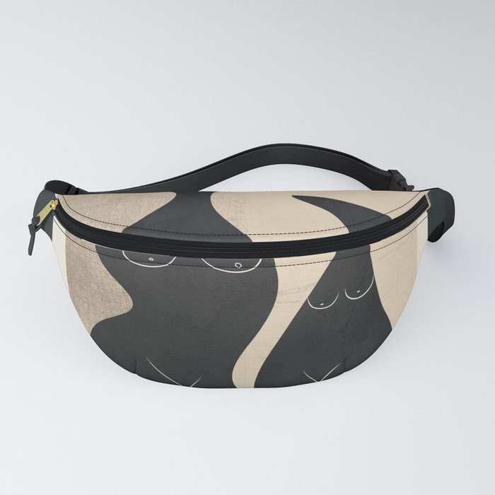 Modern Abstract Woman Body Vases 15 Fanny Pack