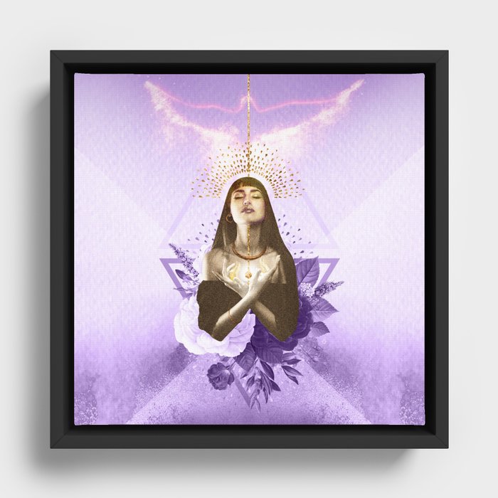 Spirit of the Phoenix Framed Canvas