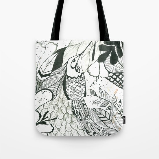 Hummingbird Tote Bag