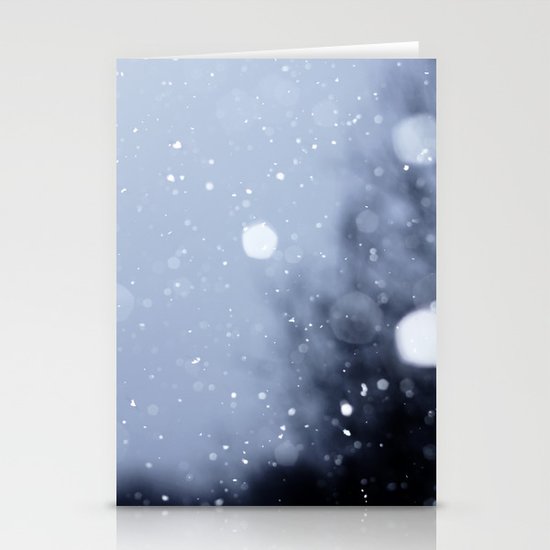 Snow Stationery Cards
