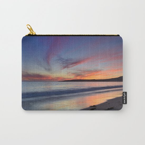 "Bolonia beach at sunset" Carry-All Pouch