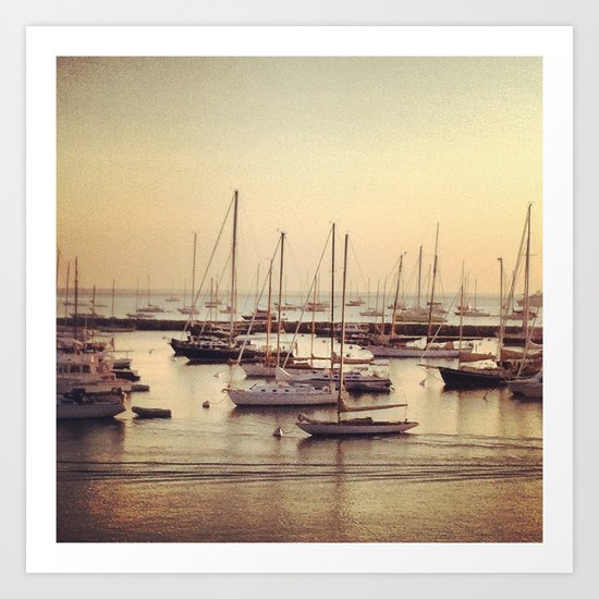 Sleeping Sea Art Print