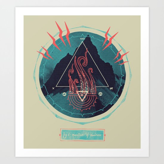 Mountain of Madness Art Print