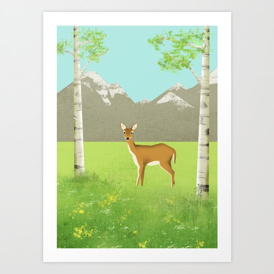 Alpine Meadow Art Print