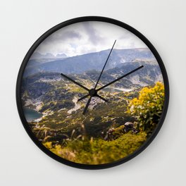 Bulgarian landscape Wall Clock