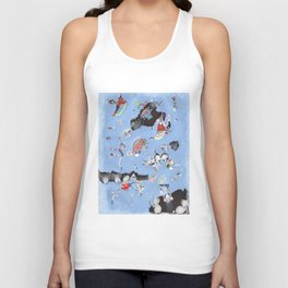 Mice eat a Kandinsky Unisex Tank Top