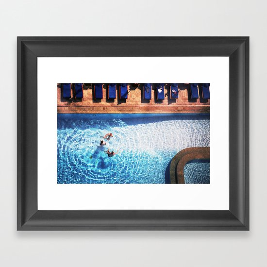 pool Framed Art Print