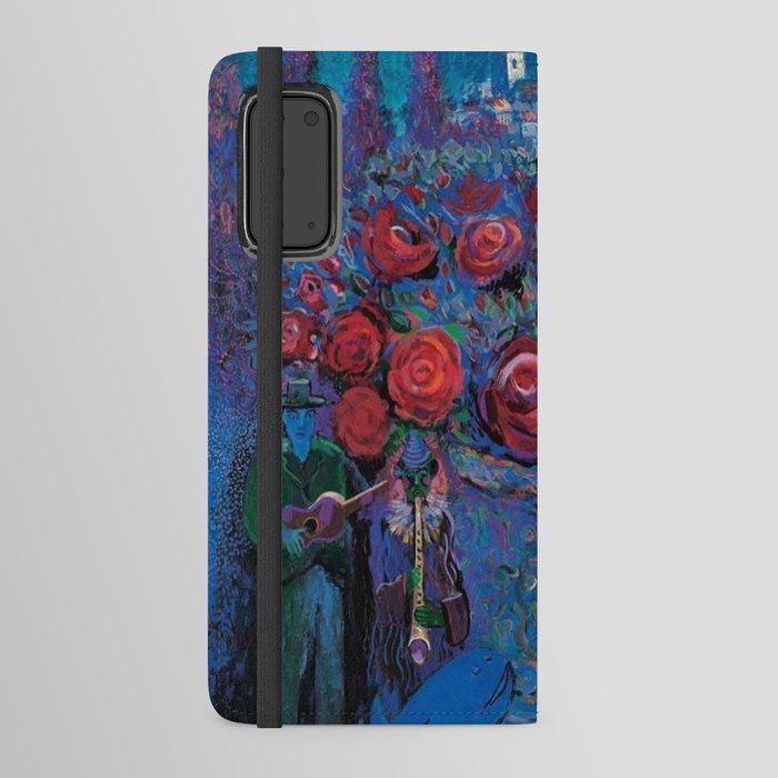  Marc Chagall - wedding flowers Android Wallet Case