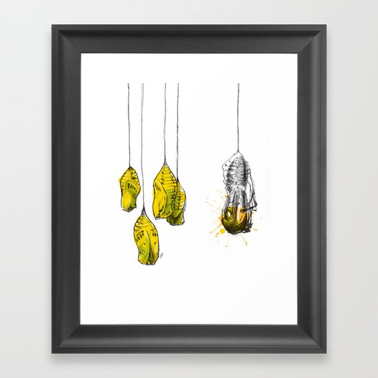 cocoon Framed Art Print