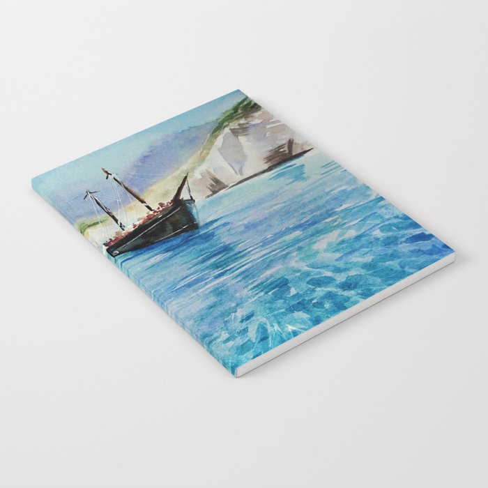 Shinning Ocean - Watercolor Landscape Art Notebook