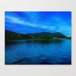 Bavaria Lake Schliersee Canvas Print