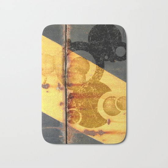 Metal Planet Bath Mat