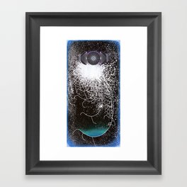 Cosmo Cathedral Vacuum Wave Framed Art Print