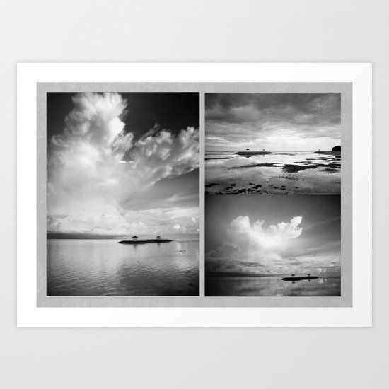 Bali x 3 Art Print