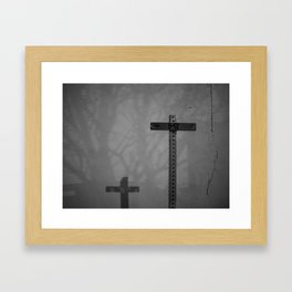 Criss Cross Framed Art Print