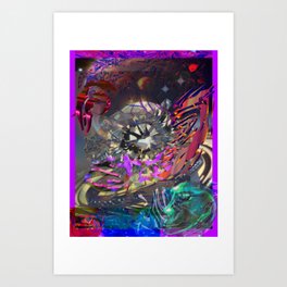 Waves Art Print