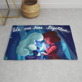We are here together Rug