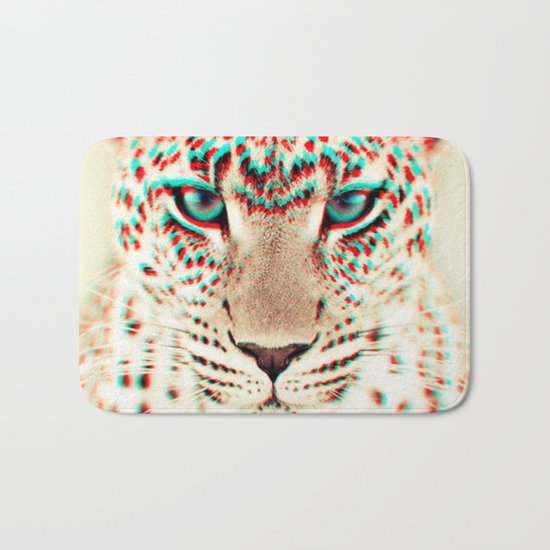 leopard 3D Bath Mat