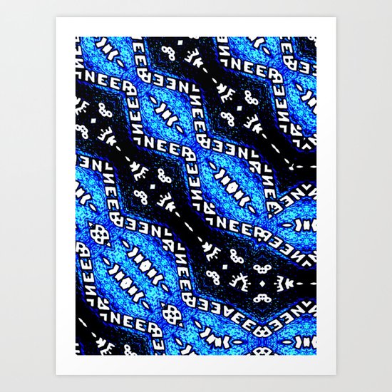 Abstract Engineering Art Print
