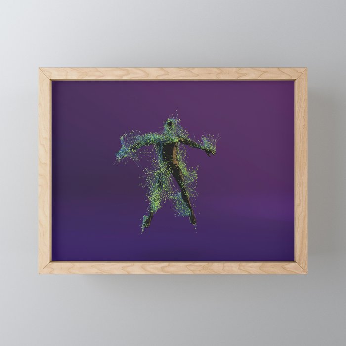 Virus Framed Mini Art Print
