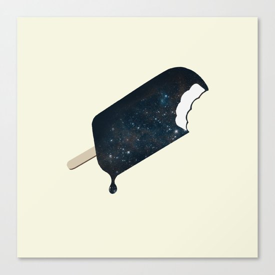 Space Melter Canvas Print