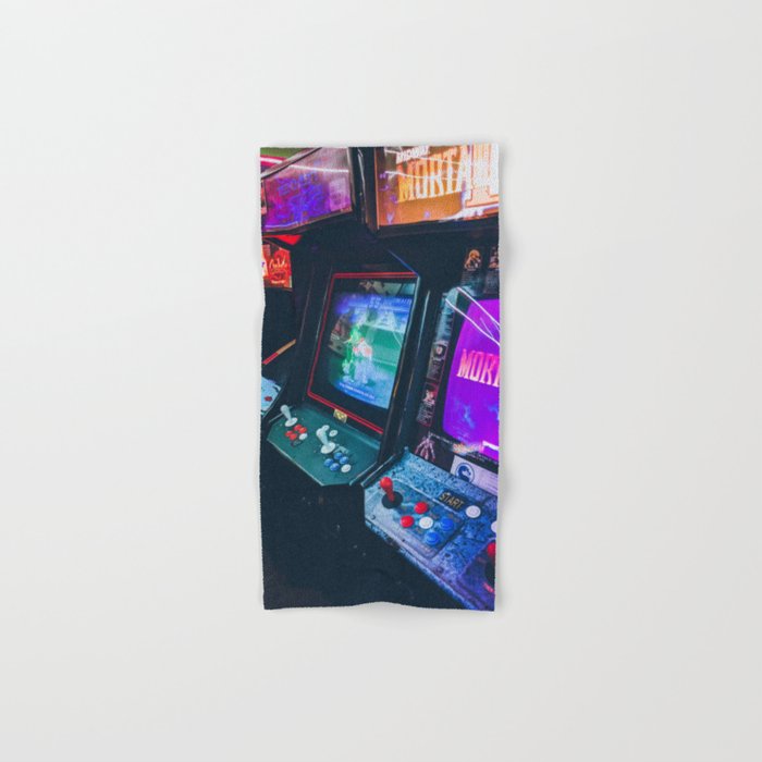 Arcade Machines Hand & Bath Towel