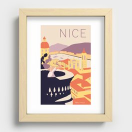 Nice – Sunset Version Recessed Framed Print