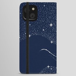 starry jellyfish iPhone Wallet Case
