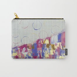 Always Be Celebrating Carry-All Pouch | Mixed Media, Abstract 