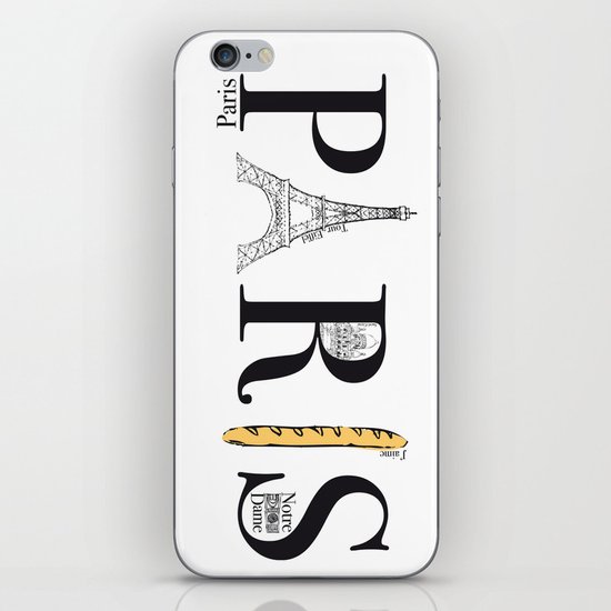 PARIS iPhone & iPod Skin