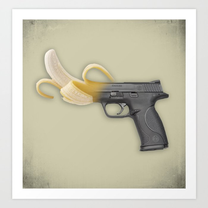 Banana Rebublic Art Print
