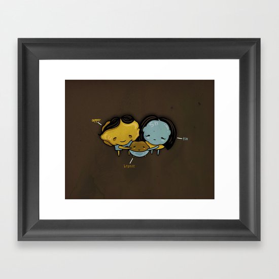 They Totally Smelted Framed Art Print