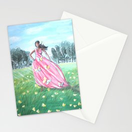 Field Of Rest Stationery Card