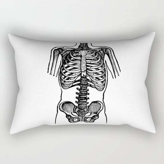 Bones. Rectangular Pillow