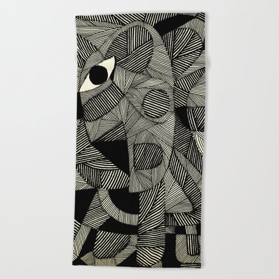 - fall west - Beach Towel