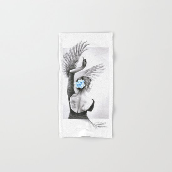 The Swan Hand & Bath Towel