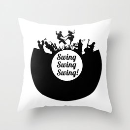 Swing, swing, swing! Throw Pillow