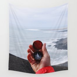 On with the Wanderlust - Find Your Way to Adventure Wall Tapestry