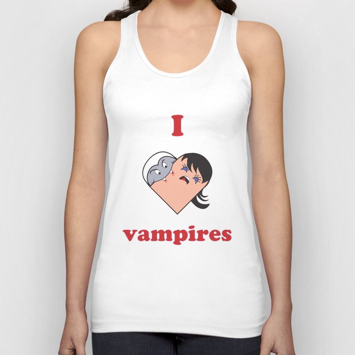 I Heart Vampires Tank Top