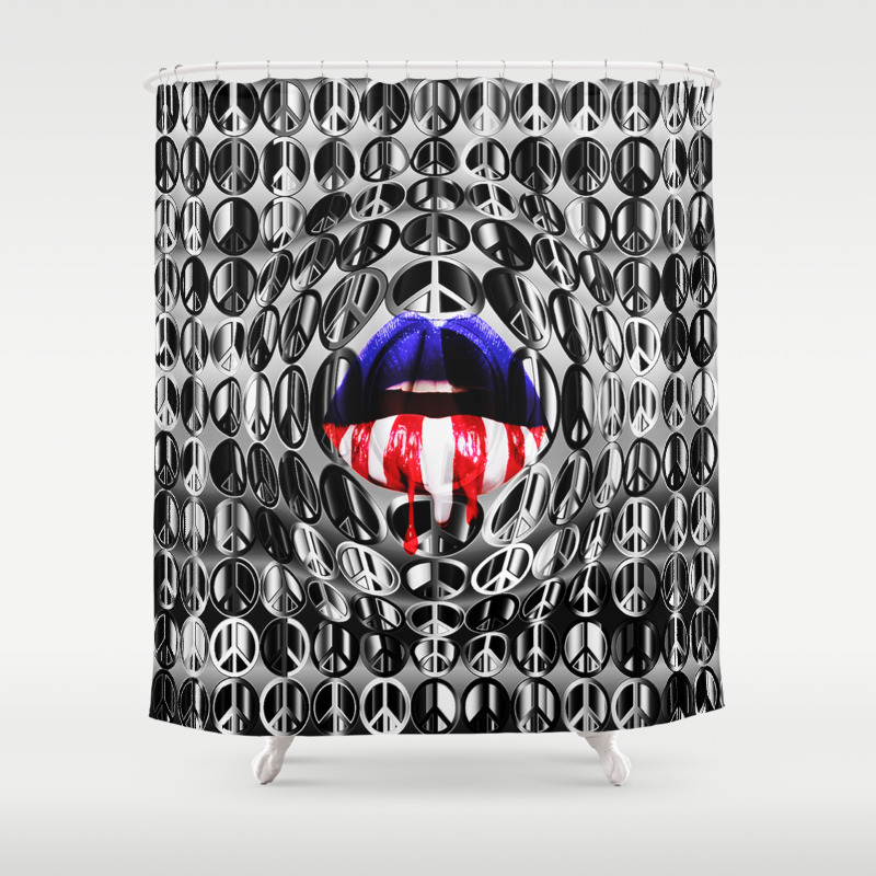 american girl shower curtain
