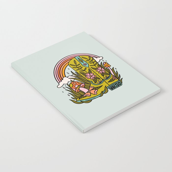 Virgo Cowboy Boot Notebook