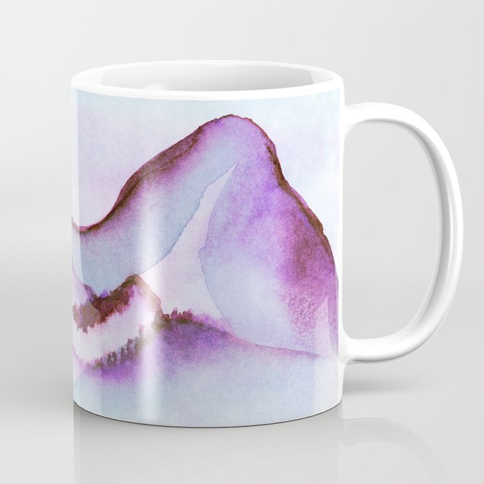 Purple Mountain Scenery  Coffee Mug