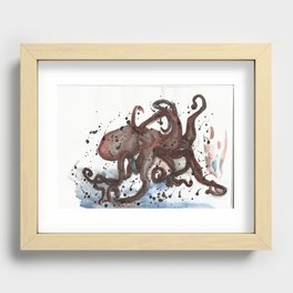 octopus Recessed Framed Print