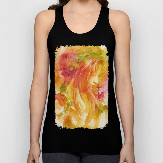 Autumn leaves Unisex Tank Top