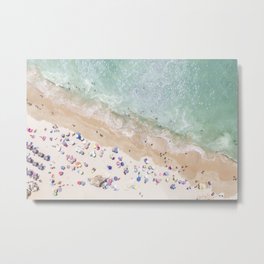 Pastel Beach Metal Print