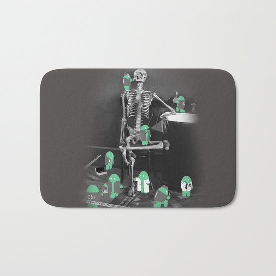 Crime Scene Investigation Bath Mat