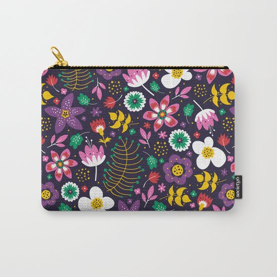 Sweet Viola Carry-All Pouch