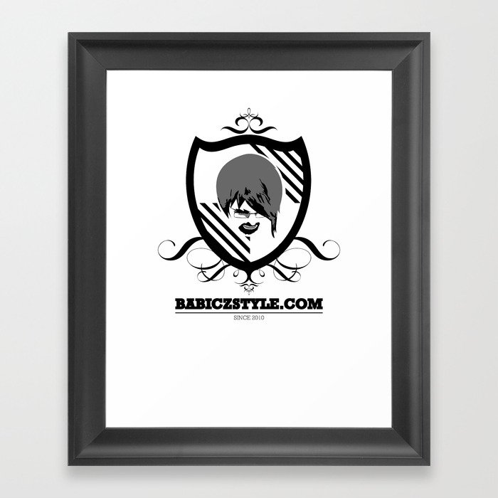 Babiczstyle Logo Framed Art Print